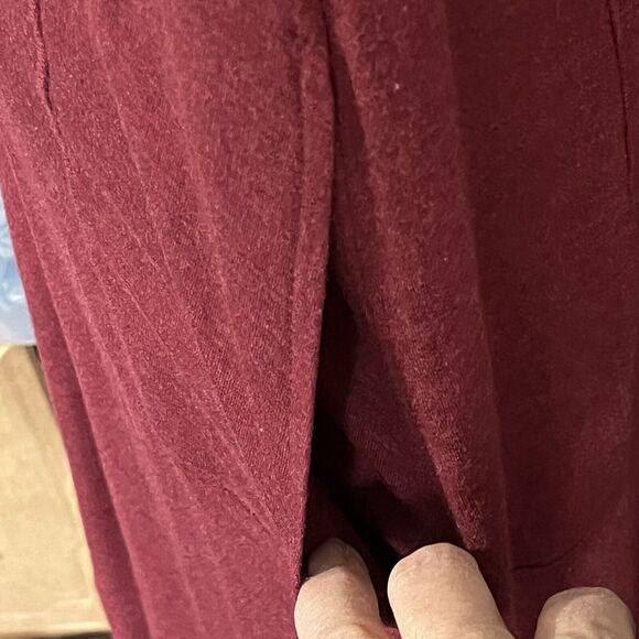 Soft Surroundings Sz XS Weekend Chic Knit Shift Dress Oversized Pockets Casual - Picture 9 of 11